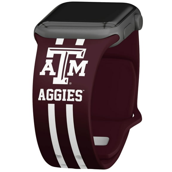 Texas A&M Aggies Silicone Apple Watch Band