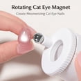 thumbnail image 3 of Imán giratorio de ojos de gato para principiantes, con cuentas de vidrio, ideal para uñas, para salón de belleza, esmalte de gel, herramientas magnéticas para decoración de uñas., 3 of 8