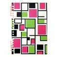thumbnail image 7 of FORMRS 1-Subject Spiral Notebook 8" x 5" College Ruled 60 Refillable Sheet, Abstract Geometric, 7 of 7