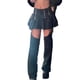 thumbnail image 2 of s cortas de cintura alta para mujer plisada casual punk L Zulema Faldas plisadas góticas, 2 of 6