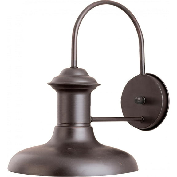 Maxim Wharf One Light 10-Inch Outdoor Wall Light - Empire Bronze - 35003EB