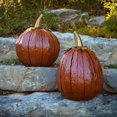 thumbnail image 2 of Pumpkin Luminary Set By Desert Steel Orange, 2 of 6