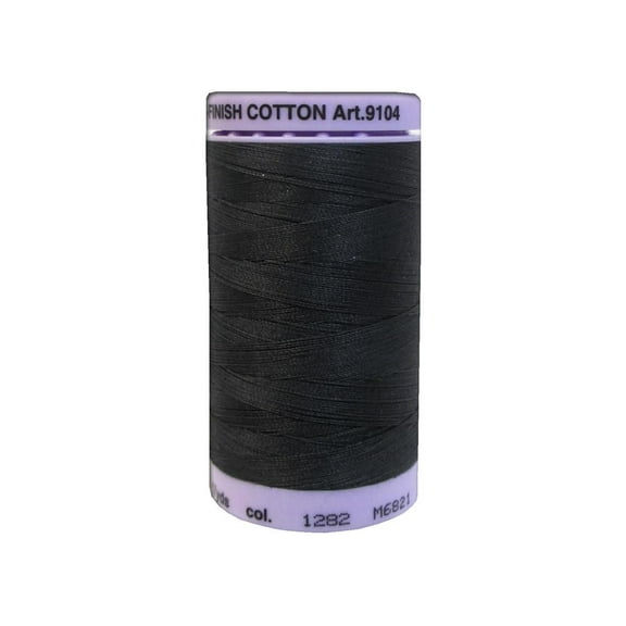 Mettler Silk Finish Cotton #50 547yd Charcoal
