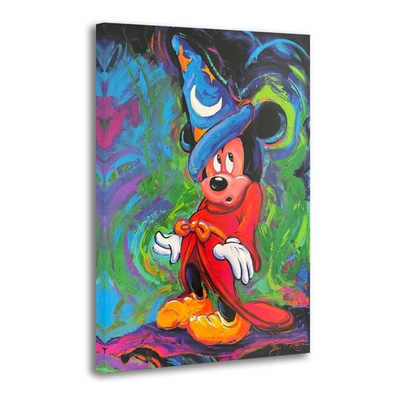 Mickeys Mouse The Sorcerer's Apprentice Gifts Canvas Painting Poster Wall Art Decorative Picture Prints Modern Decor 24x36inch(60x90cm)
