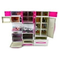 thumbnail image 2 of My Modern Kitchen Dishwasher Stove Refrigerator Battery Operated Playset W / Lights Sounds for 11-12 inch Tall Dolls, 2 of 2