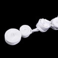 thumbnail image 4 of simhoa 10 Pieces Chinese Knot Buttons for Traditional Clothing Frog Clasp Frog Buttons white, 4 of 8