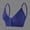 Dark Blue, variant on Wireless Bras for Women,Womens Bras,Removable Cup,Open Back,Solid,Front Closure,Gray,Free Size