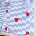 thumbnail image 5 of Eltusu Girls Summer Outfit Sets, Elastic Waist Crew Neck Sleeveless Printed Tank Tops & Shorts Sets Blue Size 3-4T, 5 of 7