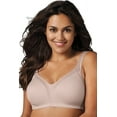 thumbnail image 3 of Women's Playtex 4E77 18 Hour Back Smoother Wirefree Bra (Black 38DD), 3 of 4