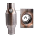 thumbnail image 2 of 2.5 Inch Rotary Compatible Catalytic Converter High Flow Stainless Steel 425250 Exhaust Catalytic, 2 of 5
