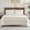Desert Stripe, variant on Full Size 6 Piece Sheet Set - Soft Breathable Luxury Bedding with Deep Pocket, Shrink & Fade Resistant, Embroidered Design, 2 Extra Pillowcases, Purple