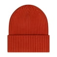 thumbnail image 3 of TOPTIE Cabled Knit Beanie Hat with Ribbed Cuff, Cozy Stretchy Winter Hat for Men & Women, Slouchy Soft Yarn Cap-Red, 3 of 8