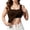Coffee, variant on Siminsem Women's Wide Strap Shelf Bra Tank Top with Built in Bra Cotton Tummy Control Shaper Camisole Adjustable Straps Scoop Neck Light Support Layering Cami, Black,L