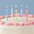thumbnail image 2 of Great Value Celebration Polka Dot Birthday Candles, Assorted Colors, 20 Count, 2 of 7