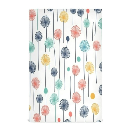 

Kitchen Towel 28x18 Inches x1，Plate Towel Decorative Towel Napkin Tea Towel Tea Towels For Kitchen Dish Cloths & Dish Towels Colored Dandelions