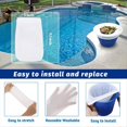 thumbnail image 3 of con Filtro para Piscina, con Filtro para Desnatador de Piscina, con Filtro para Limpieza de Piscina para Nadar (Paquete de 40), 3 of 8