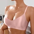 thumbnail image 3 of Fatuov Everyday Bra for Women Wireless Breathable Fabric Full Coverage Push Up Comfort Bra Solid Color Bralette 38A, 3 of 4