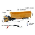 thumbnail image 4 of Camion de Chantier RC 1:48 Semi-Remorque Conteneur de Transport Robuste Véhicule Télécommandé Camion Benne Jouets de Simulation pour Garçons, 4 of 6