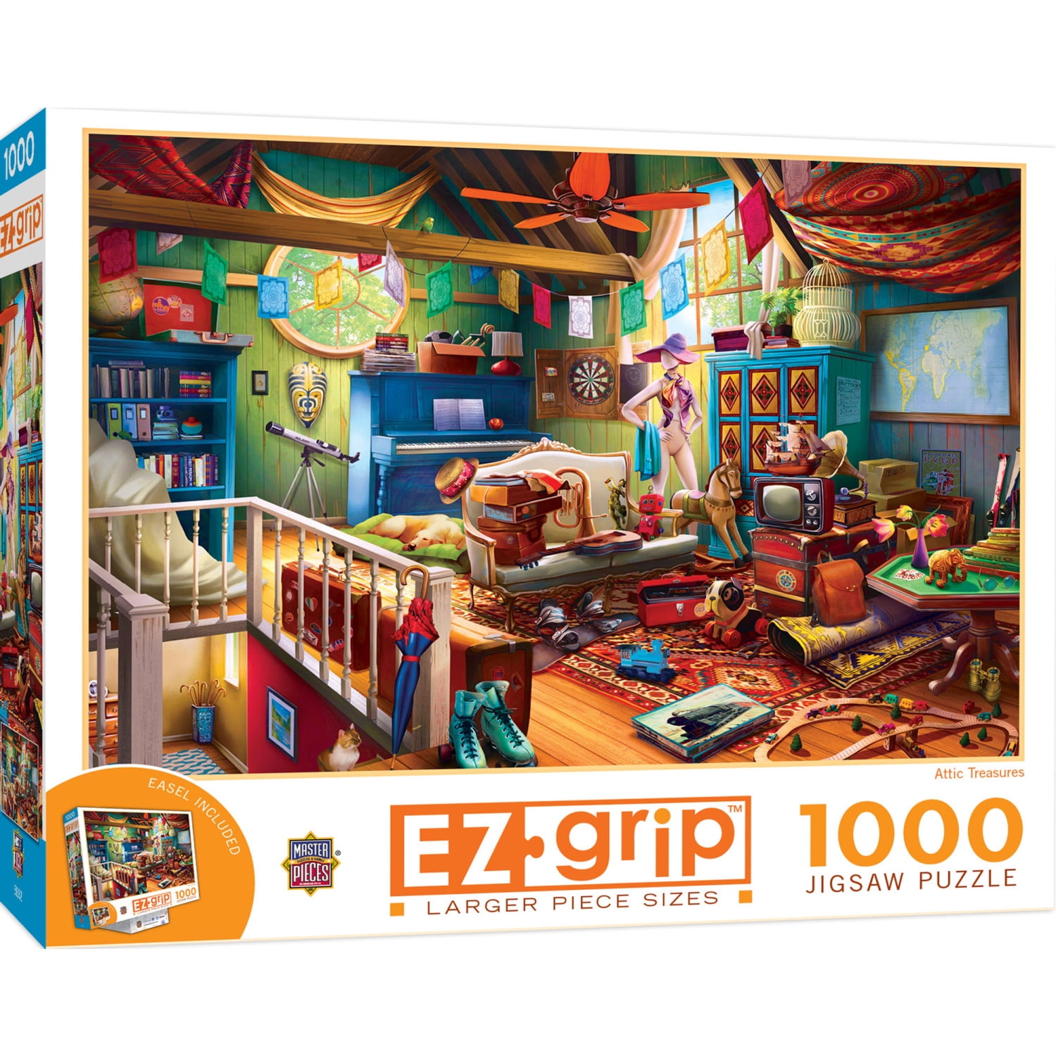 MasterPieces 1000 Piece Jigsaw Puzzle - Attic Treasures - 23.5"x34"