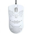 thumbnail image 1 of Q2 Wired USB Gaming Mice 1200/2400/4800DPI RGB Backlit 4 Buttons Ergonomic Design Lightweight Computer Mouse White, 1 of 4