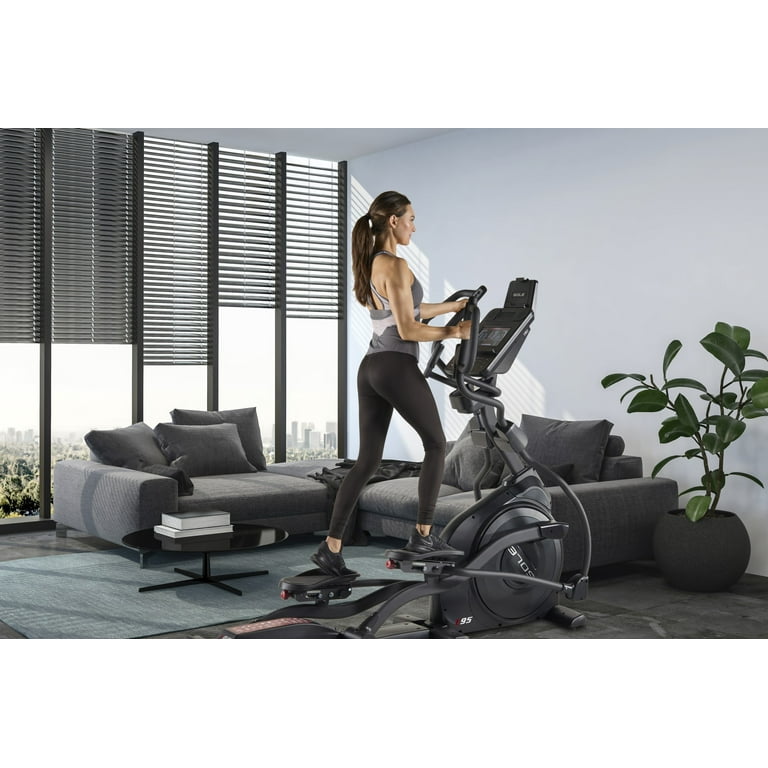 SOLE Fitness E95 Elliptical Ergonomic Cross Trainer Cardio Home Exercise Workout Equipment