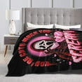 thumbnail image 6 of Ghost-Face Blanket Horror Movie Throw Blanket Anti-Pilling Plush Blanket Lightweight & Ultra-Soft, Warm & Comfy Flannel Fleece Blanket for Couch, Bed, Sofa, 40x50, 6 of 6