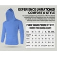 thumbnail image 6 of ZBORIBER Men's Hooded T-shirt, Moisture-wicking,Quick-drying,Titanium,Sizes S-3XL, 6 of 10