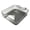 Grey, variant on Front Load Laundry Machine Drainage Tray, Durable Washer Drain Pan, Simple Assembly Suitable for Mobile Homes, Apartments and Rental Spaces
