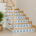thumbnail image 6 of Mi Alma Vinyl Peel and Stick Apple Delft Vintage D32 Backsplash Tile Stickers, Light Blue, 6" x 6" (24-Pack), 6 of 9