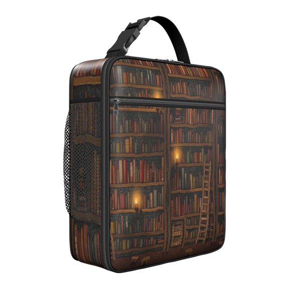 Experiment & Scientific Formula Lunch Bag  Fun Science Rules Insulated Bento Tote for Biology Enthusiasts, Waterproof Cooler Bag for Work, School, or Lab Settings
