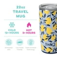 thumbnail image 2 of Swig Life 22oz Travel Mug | Insulated Stainless Steel Tumbler with Handle | Limoncello, 2 of 5