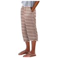 thumbnail image 1 of YDLCAFD Womens Solid Color Pocket Straight Tube Loose Stretch Pants Color Contrast Pants, 1 of 5