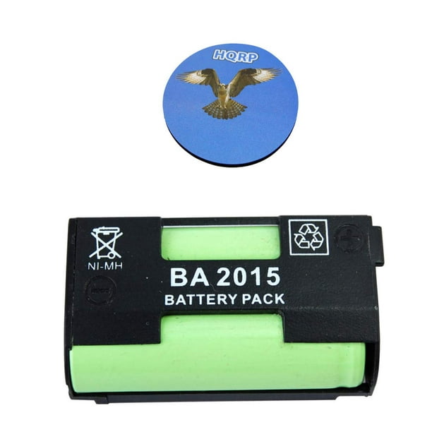 HQRP Batterie compatible avec Sennheiser BA2015 / BA 2015, EK 100 G2, EK 300 IEM G3, EK 500 G2, ew 100 G2, ew 100-ENG G3, ew 145 G2, ew 145 G3 Casque/récepteur/émetteur + Sous-Verre
