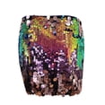 thumbnail image 3 of Mepaouo Sequin Skirt for Women Stretchy Bodycon Night Out Party Shine Sparkly Mini Skirts Sizes S-2X, 3 of 5