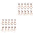 thumbnail image 2 of Cateissary 10 piezas de artesanías o decoraciones colgantes: ganchos convenientes y elegantes para colgar varios artículos, oro rosa Oro rosa 2Conjunto, 2 of 6