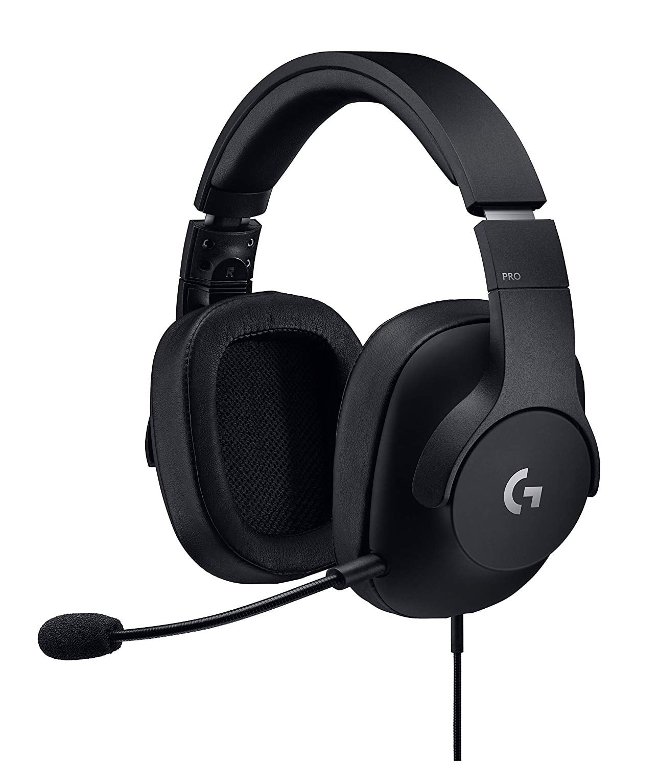 To seek refuge Become aware deficiency Restored Logitech G Pro Wired Surround Sound Gaming Headset for PC, PS4,  Xbox and Nintendo (Refurbished) - Walmart.com