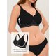 thumbnail image 4 of Bra LUCKMEEY, sin aros, cobertura inalámbrica Push Up, cobertura total, 4 of 7