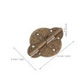 thumbnail image 2 of BRIGHTFUFU 4Ud Bisagras Metálicas En Latón Para Reparación Y Manualidades En Cajas De Madera Doradas, 2 of 8