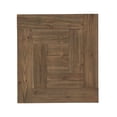 thumbnail image 4 of Weston Home Jana Stainless Steel Rectangular End Table, Light Pine Finish Top, 4 of 6