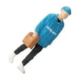 thumbnail image 1 of 1:64 People Figures Mini Deliveryman for Scenery Landscape 1/64 Hand Decoration Layout Style A, 1 of 8