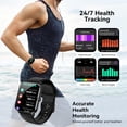 thumbnail image 3 of Reloj inteligente Ganopterygon de 1,85 pulgadas para hombres y mujeres con Call e IP68, 3 of 7