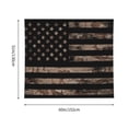 thumbnail image 3 of Pofeuu American Flag with Desert Camouflage Print Wall Tapestry Decoration Wall Hanging Tapestry 60 x 51 Inch, 3 of 6