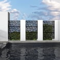 thumbnail image 5 of Elevens Decorative Privacy Screen Outdoor Divider with Stand Metal Corten Steel 75" x 48" x 16" Black, 5 of 5