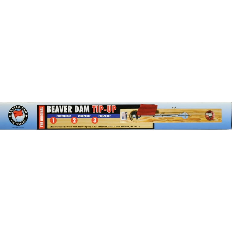  Beaver Dam Ice Fishing Tip Up - Wonderbread BDTP-WB