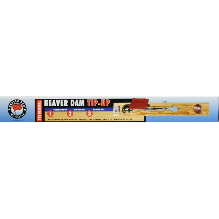 4 NEW Beaver Dam Ice TIP UP Line 30lb Test-50 Yards EACH FISHING