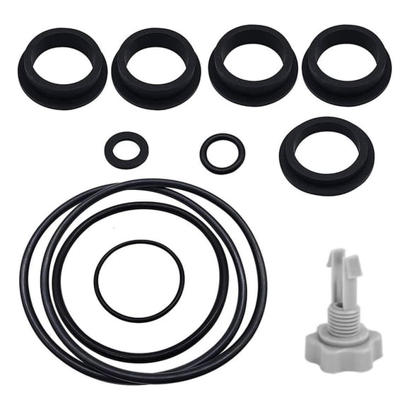 Swimming Pool Sand Filter Pumps Replacement Gasket Set Includes L Shape O-Rings Air Release Valves For Pumps Hose Seals