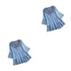 thumbnail image 3 of Camisa de Moda para Mujer Sonducket Vintage de Fibra Azul S, 3 of 6