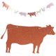 thumbnail image 2 of KAKOWELY Pancarta de animales de granja, decoración colgante para fiesta de cumpleaños de granja, suministros para fiesta temática de granja, 2 of 5