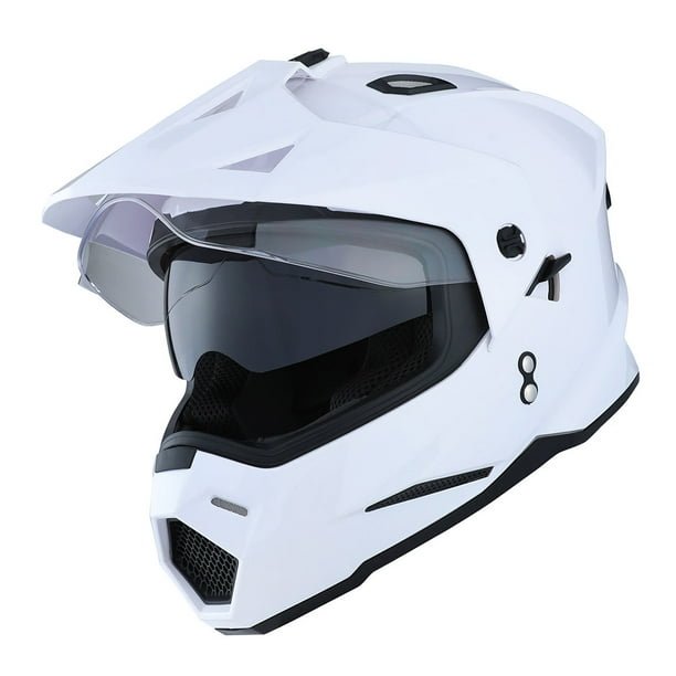 1Storm Dual Sports Motorcycle Motocross Helmet Dual Visor Helmet Racing