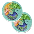 thumbnail image 1 of Mermaid Ensemble de 2 Porte-Gobelets sous-Verre de Voiture, 1 of 1